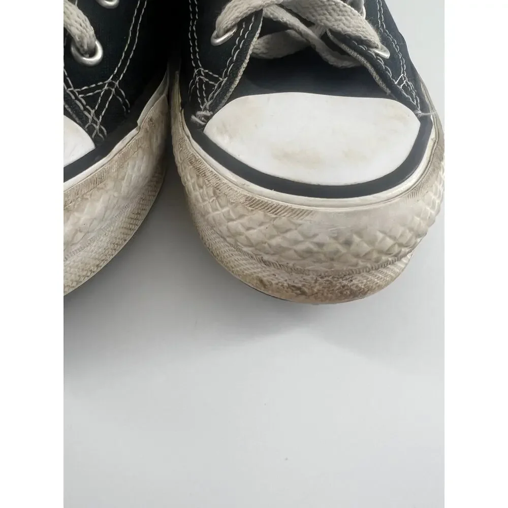 Converse All Star Chucks Kids Youth 5.6 Black White Skater Punk School Sneaker